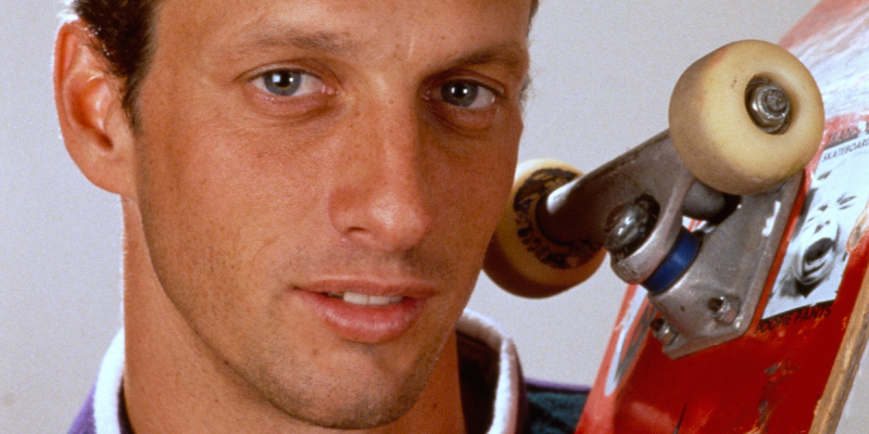 Tony Hawk, american professional skateboarder.